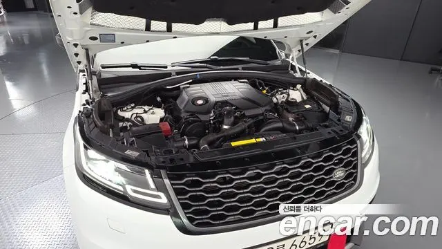 LAND ROVER RANGE ROVER VELAR 2019 — 94 725 км, белый, Корея — под ключ — фото 6