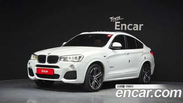 BMW X4 2017 — 162 078 км, белый, Корея — под ключ — фото 1