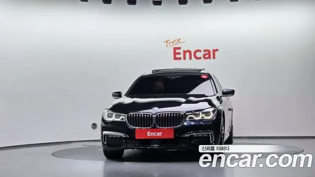 BMW 7 SERIES 2018 — 181 003 км, чёрный, Корея — под ключ — фото 3