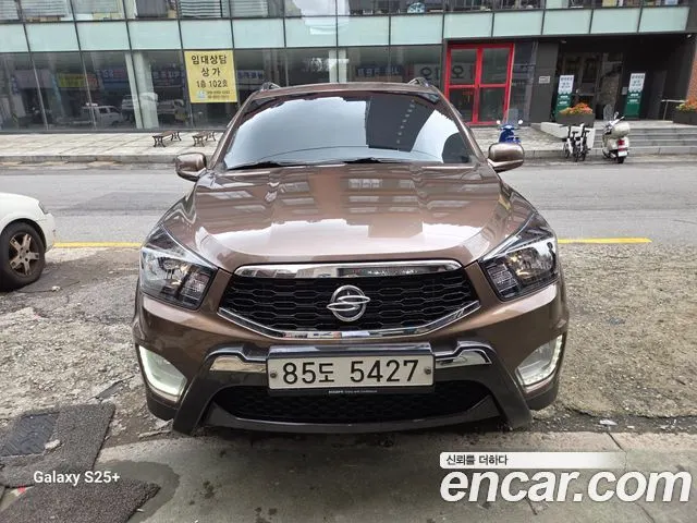 KGM KORANDO SPORTS 2017 — 280 000 км, коричневый, Корея — под ключ — фото 1
