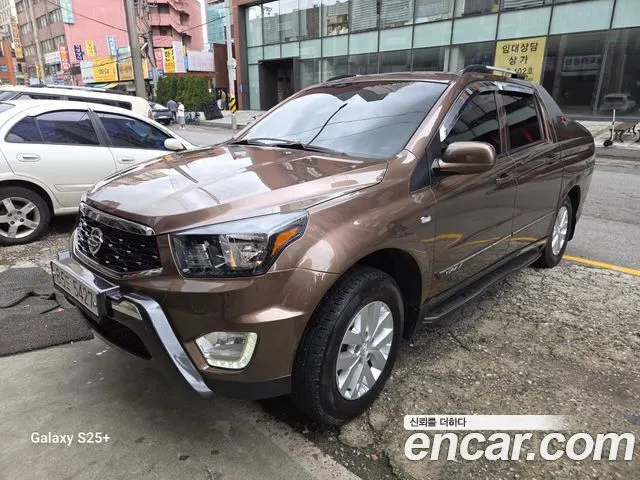 KGM KORANDO SPORTS 2017 — 280 000 км, коричневый, Корея — под ключ — фото 2