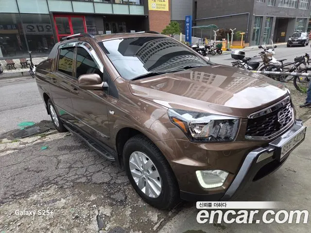 KGM KORANDO SPORTS 2017 — 280 000 км, коричневый, Корея — под ключ — фото 3