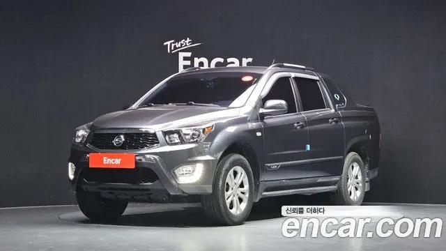 KGM KORANDO SPORTS 2018 — 93 161 км, серый, Корея — под ключ — фото 1