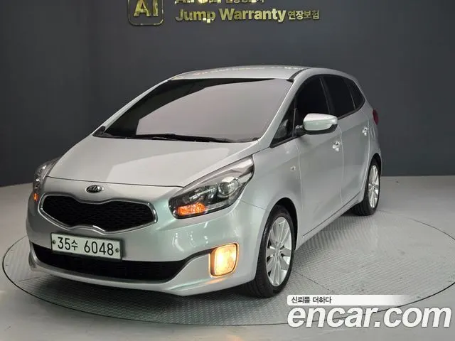 KIA CARENS 2014 — 128 492 км, серебристый, Корея — под ключ — фото 2
