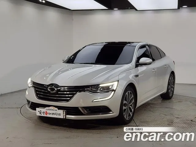 RENAULT KOREA SM6 2017 — 131 305 км, белый, Корея — под ключ — фото 12