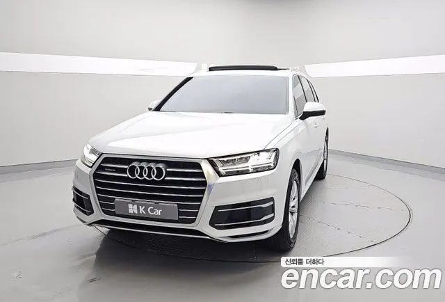 AUDI Q7 2019 — 93 077 км, белый, Корея — под ключ — фото 11