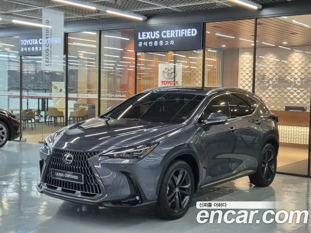 LEXUS NX350H 2025 — 46 870 км, серый, Корея — под ключ — фото 1