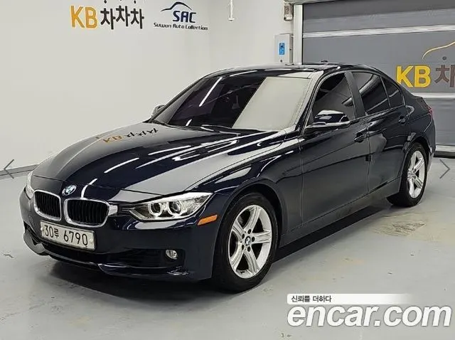 BMW 3 SERIES 2012 — 196 234 км, синий, Корея — под ключ — фото 8