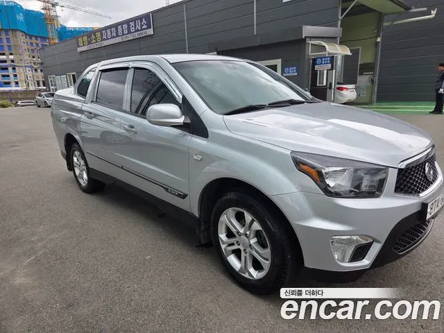 KGM KORANDO SPORTS 2014 — 201 407 км, серебристый, Корея — под ключ — фото 2