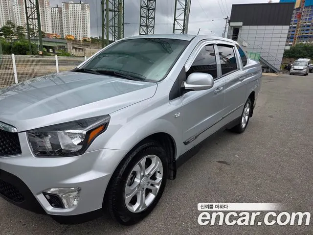 KGM KORANDO SPORTS 2014 — 201 407 км, серебристый, Корея — под ключ — фото 3