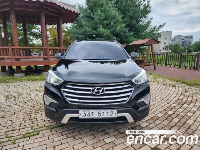 HYUNDAI MAXCRUZ 2016 — 142 000 км, чёрный, Корея — под ключ — фото 2