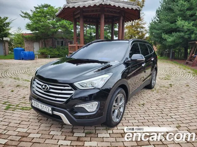 HYUNDAI MAXCRUZ 2016 — 142 000 км, чёрный, Корея — под ключ — фото 3