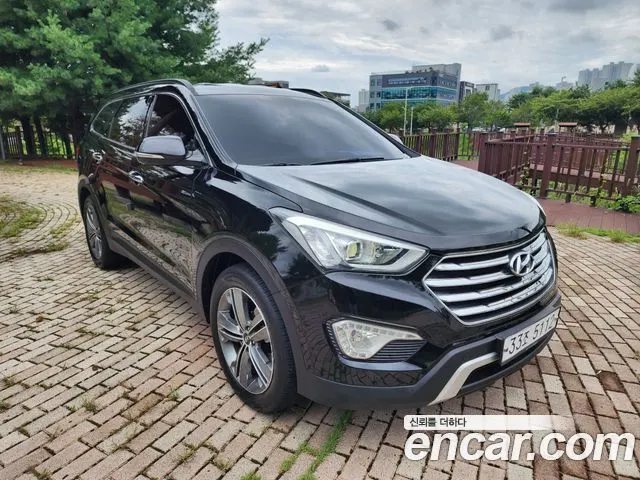 HYUNDAI MAXCRUZ 2016 — 142 000 км, чёрный, Корея — под ключ — фото 7