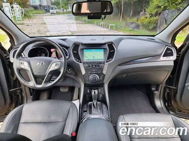 HYUNDAI MAXCRUZ 2016 — 142 000 км, чёрный, Корея — под ключ — фото 9