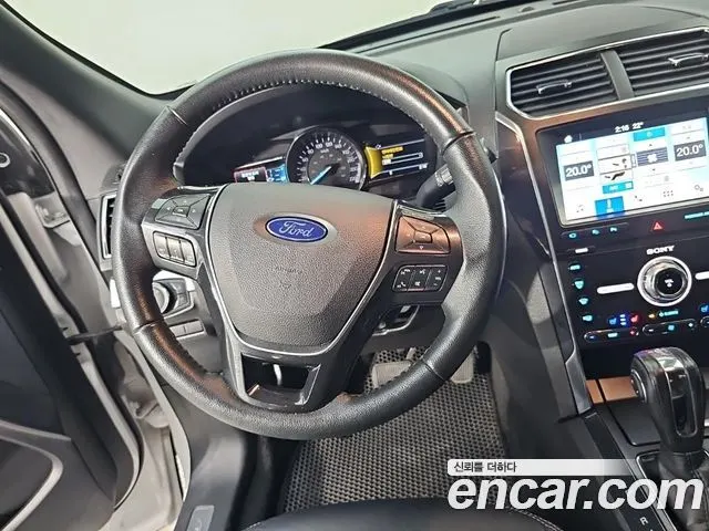 FORD EXPLORER 2019 — 112 937 км, белый, Корея — под ключ — фото 9