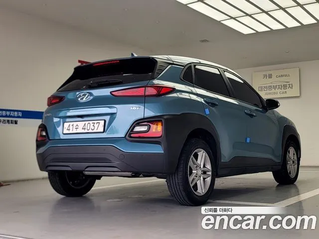 HYUNDAI KONA 2019 — 42 000 км, синий, Корея — под ключ — фото 5