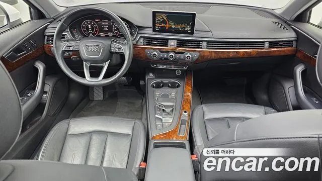 AUDI A4 2016 — 102 889 км, белый, Корея — под ключ — фото 7