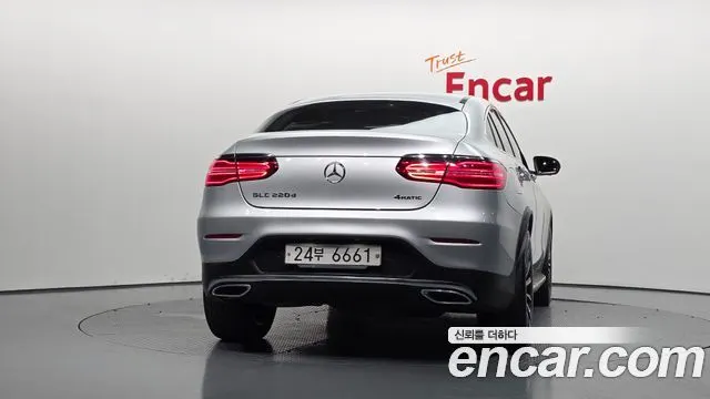 MERCEDES-BENZ GLC-CLASS X253 2018 — 69 713 км, серебристый, Корея — под ключ — фото 4