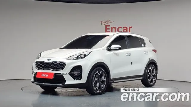 KIA SPORTAGE THE BOLD 2020 — 137 302 км, белый, Корея — под ключ — фото 1