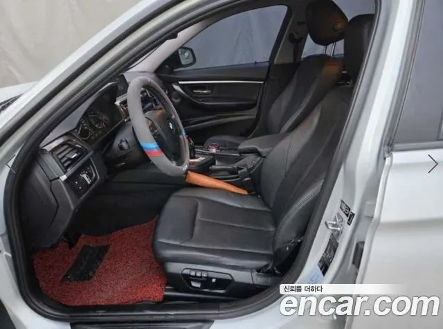 BMW 3 SERIES 2014 — 183 373 км, серебристо-серый, Корея — под ключ — фото 5