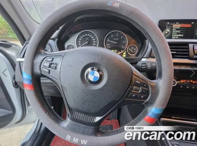 BMW 3 SERIES 2014 — 183 373 км, серебристо-серый, Корея — под ключ — фото 10