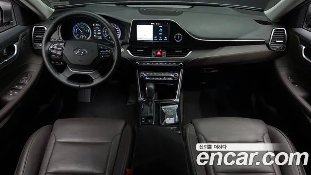 HYUNDAI GRANDEUR HYBRID 2018 — 42 865 км, серебристо-серый, Корея — под ключ — фото 7