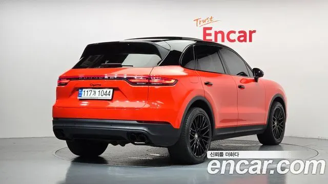 PORSCHE CAYENNE 2019 — 59 362 км, оранжевый, Корея — под ключ — фото 2