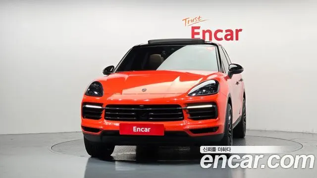 PORSCHE CAYENNE 2019 — 59 362 км, оранжевый, Корея — под ключ — фото 3