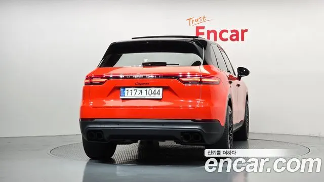 PORSCHE CAYENNE 2019 — 59 362 км, оранжевый, Корея — под ключ — фото 4