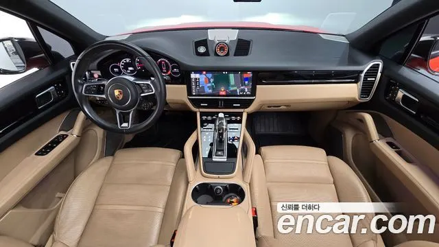 PORSCHE CAYENNE 2019 — 59 362 км, оранжевый, Корея — под ключ — фото 7