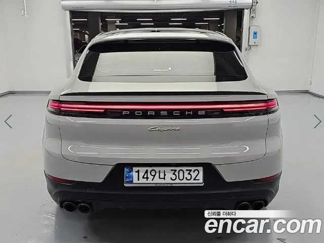 PORSCHE CAYENNE 2024 — 17 000 км, белый-перламутр, Корея — под ключ — фото 3