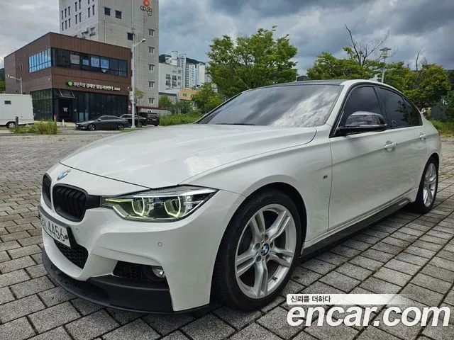 BMW 3 SERIES 2017 — 161 120 км, белый, Корея — под ключ — фото 2