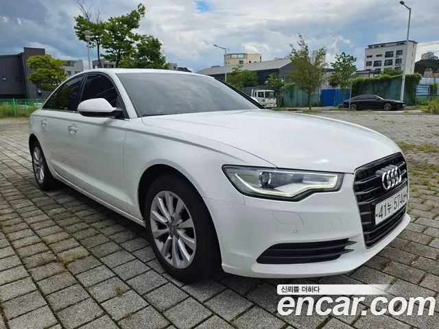 AUDI A6 2015 — 112 075 км, белый, Корея — под ключ — фото 3