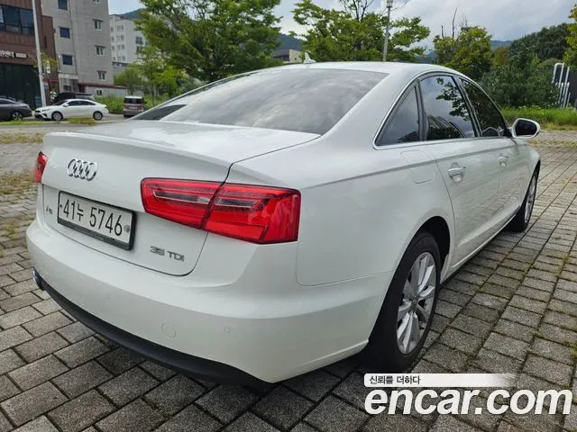 AUDI A6 2015 — 112 075 км, белый, Корея — под ключ — фото 7