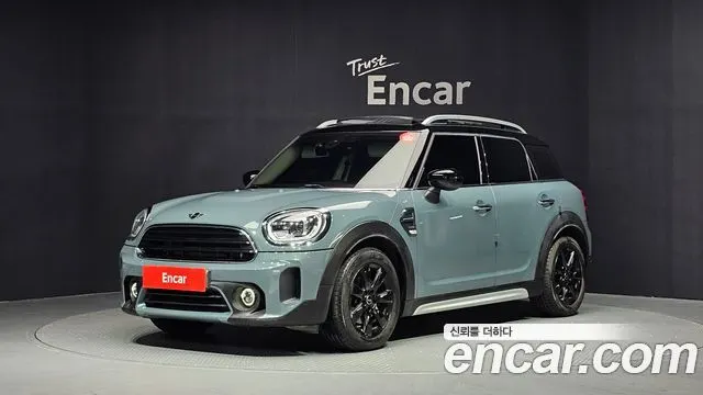 MINI COOPER COUNTRYMAN 2021 — 61 165 км, голубой, Корея — под ключ — фото 1