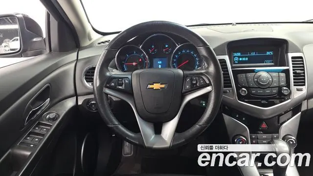 CHEVROLET CRUZE 2012 — 146 230 км, чёрный, Корея — под ключ — фото 12
