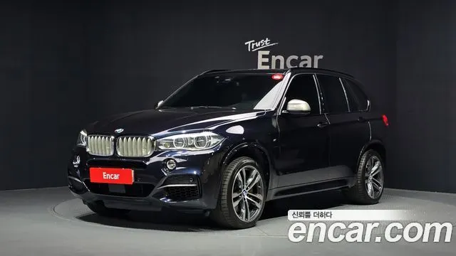 BMW X5 2016 — 133 193 км, чёрный, Корея — под ключ — фото 1