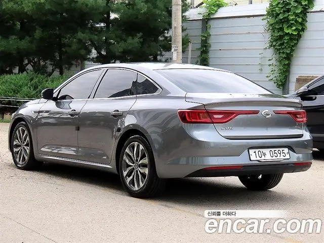 RENAULT KOREA SM6 2016 — 91 216 км, серебристо-серый, Корея — под ключ — фото 3