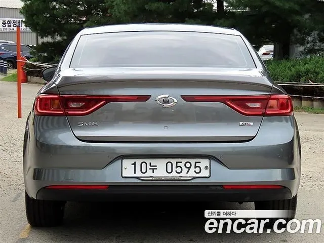 RENAULT KOREA SM6 2016 — 91 216 км, серебристо-серый, Корея — под ключ — фото 4