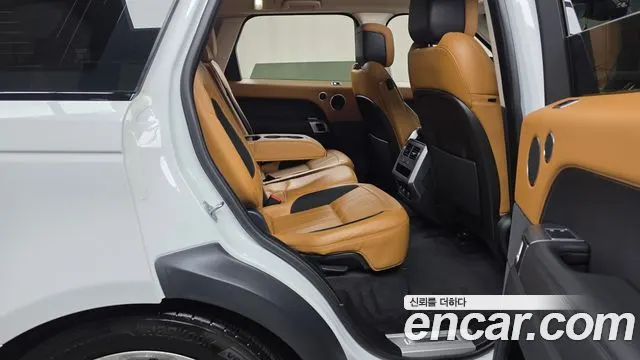 LAND ROVER RANGE ROVER SPORT 2019 — 90 454 км, белый, Корея — под ключ — фото 11