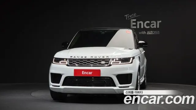 LAND ROVER RANGE ROVER SPORT 2019 — 90 454 км, белый, Корея — под ключ — фото 3