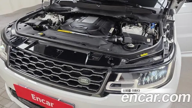 LAND ROVER RANGE ROVER SPORT 2019 — 90 454 км, белый, Корея — под ключ — фото 6