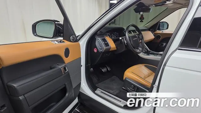 LAND ROVER RANGE ROVER SPORT 2019 — 90 454 км, белый, Корея — под ключ — фото 10