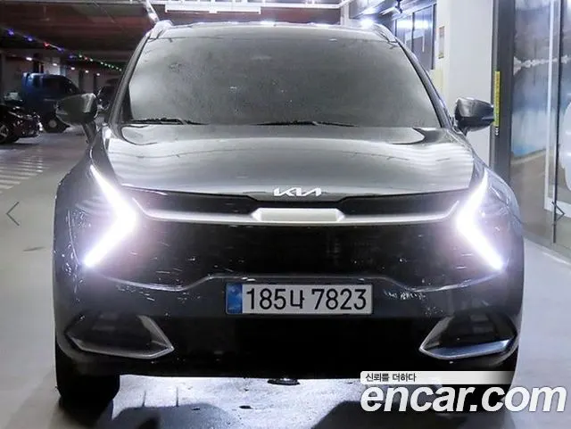 KIA SPORTAGE HYBRID 2024 — 51 771 км, серебристо-серый, Корея — под ключ — фото 2