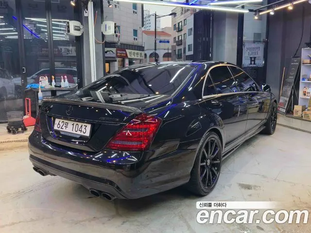 MERCEDES-BENZ S-CLASS W221 2010 — 131 000 км, чёрный, Корея — под ключ — фото 4