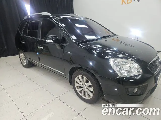 KIA CARENS 2012 — 140 000 км, чёрный, Корея — под ключ — фото 3