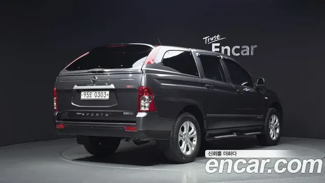 KGM KORANDO SPORTS 2018 — 181 270 км, серый, Корея — под ключ — фото 2