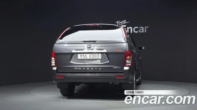 KGM KORANDO SPORTS 2018 — 181 270 км, серый, Корея — под ключ — фото 4