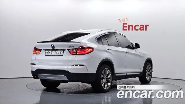 BMW X4 2017 — 343 229 км, белый, Корея — под ключ — фото 2