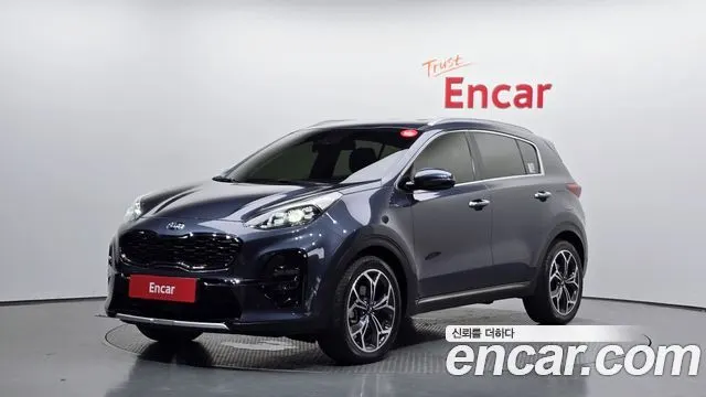KIA SPORTAGE THE BOLD 2019 — 69 524 км, синий, Корея — под ключ — фото 1